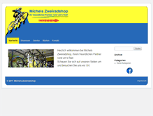 Tablet Screenshot of michels-zweiradshop.com